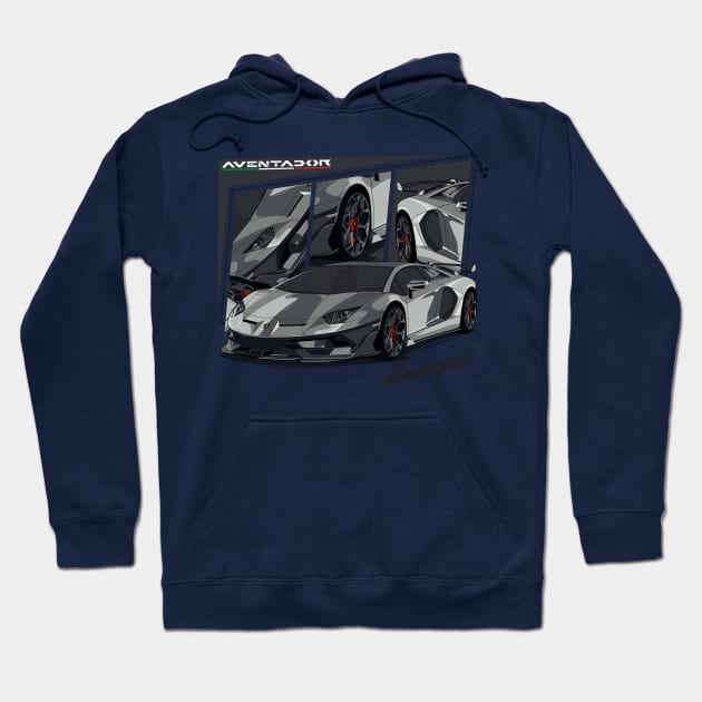 Lamborghini Aventador Hoodie by T-JD